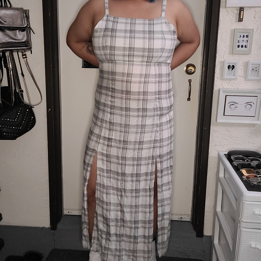 Volcom plaid dress
